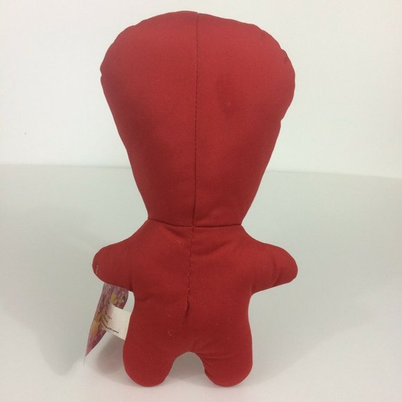 Kellytoy Sugar Loaf Day of the Dead Skeleton Plush Red Halloween Stuffed 12'' - Picture 8 of 12